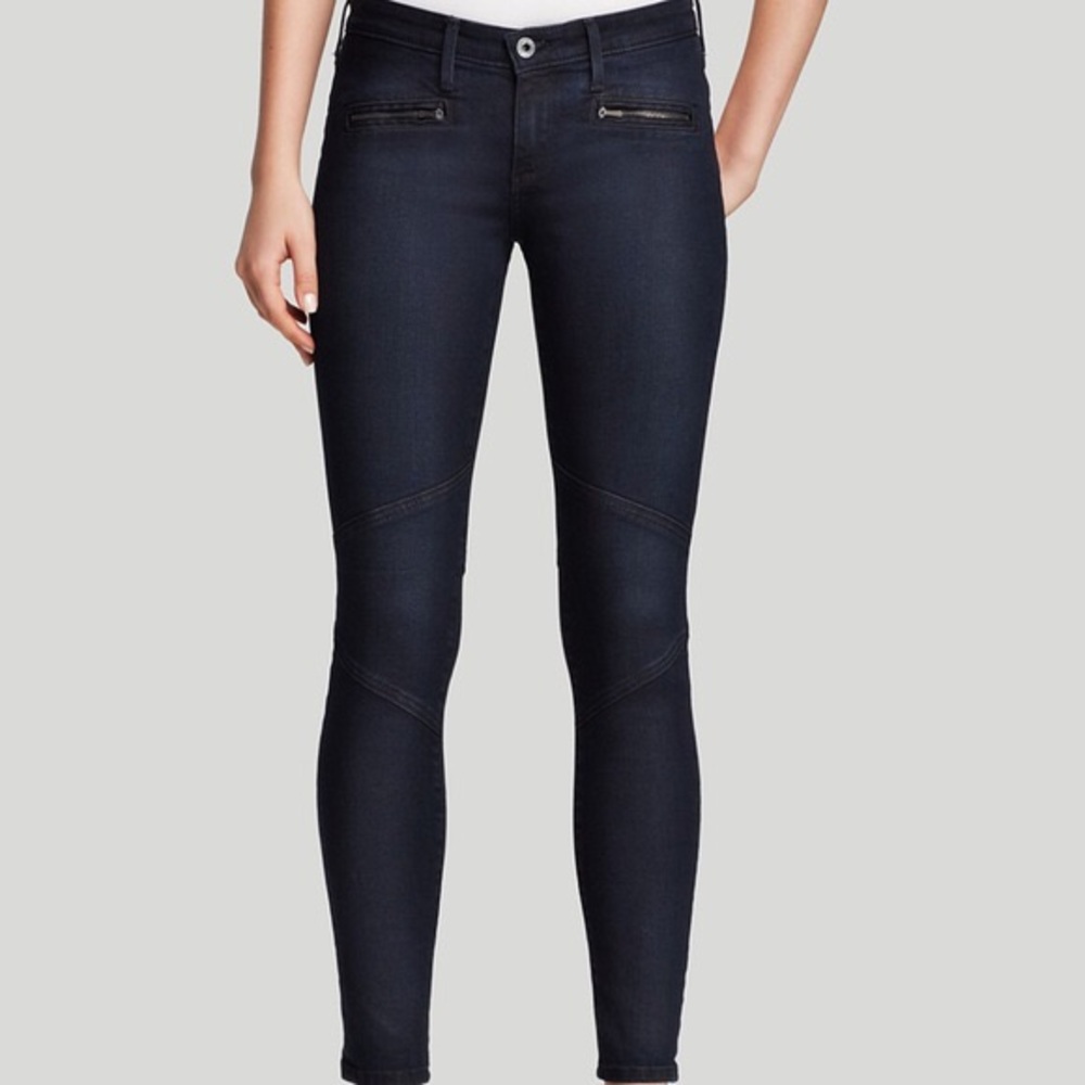 AG Jeans Moto Zipper Legging 29in Inseam 25R